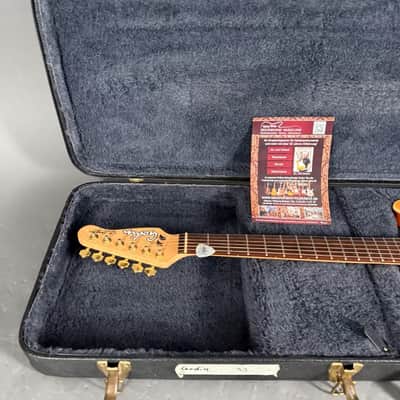 1992 Godin Acousticaster Deluxe Natural TOP ZUSTAND inkl. Koffer Case image 12