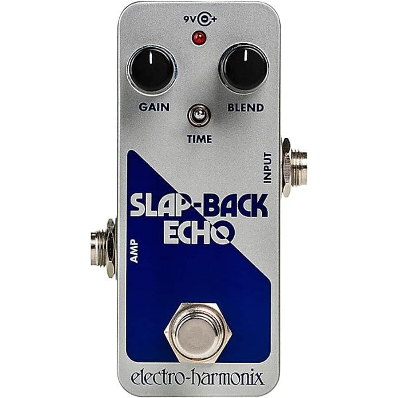 Electro-Harmonix SLAP-BACK ECHO Analog Delay Effects Pedal image 1