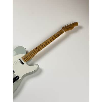Fender CUSTOM SHOP TELECASTER 1955 - JOURNEYMAN RELIC WITH CLOSET CLASSIC HARDWARE Super Aged Sonic Blue image 3