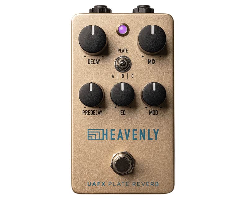 Universal Audio UAFX Heavenly Vintage Style Plate Reverb Pedal PROAUDIOSTAR image 1
