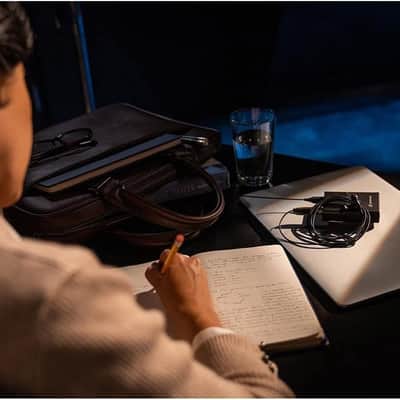Sennheiser Pro Audio EW-D ME2 Lavalier Microphone Set, XLR Connectivity, 56 MHz Bandwidth, Automated Setup, UHF Transmission, Noise Elimination, Interference Reduction, Reliable Connections image 9