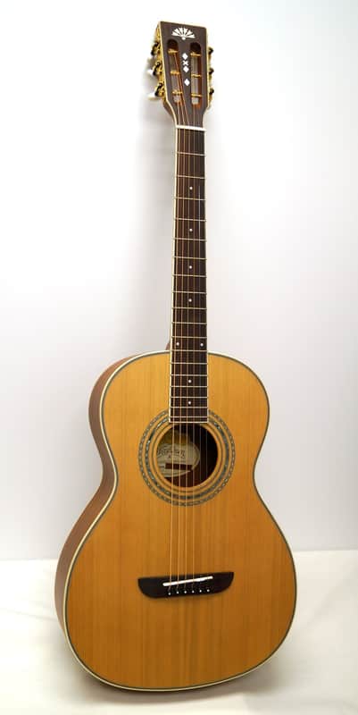Washburn WP11SNS 12th Fret Parlor Acoustic Guitar | Reverb