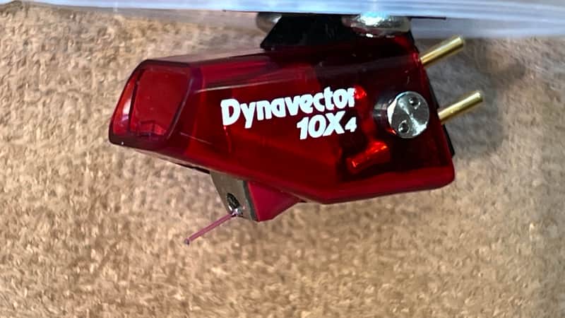 Dynavector 10X4 High Output Moving Coil Phono Cartridge Ruby Cantilever Fritz Gyger Stylus True Audiophile HOMC Record Vinyl Player Turntable Phonograph Gramophone Hi-Fi Stereo image 1
