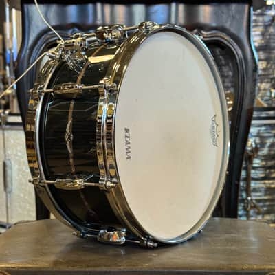USED Tama 6.5x14 Star Bubinga Snare Drum in Dark Green Cordia Lacquer image 5