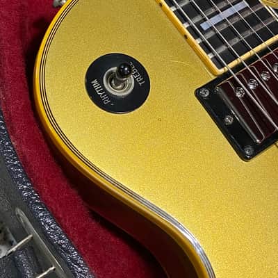 Rare! 1977 Gibson Les Paul Custom 25th Anniversary Silver image 3