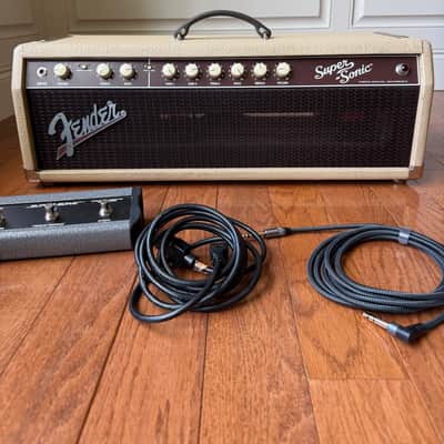 Fender Super-Sonic 60 Guitar Amp Head - Blonde image 2