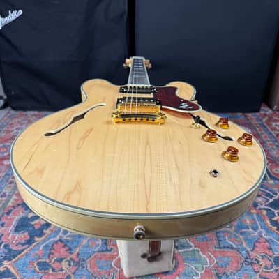 *VIDEO* Epiphone Sheraton II Semi-Hollow Body Natural w/Hard Case- 2008 image 11