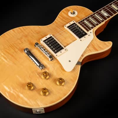 2011 Gibson Custom Shop '58 Les Paul Standard Reissue Flame Top Natural VOS | USA 1958 Vintage R8 R9 | CoA OHSC image 6
