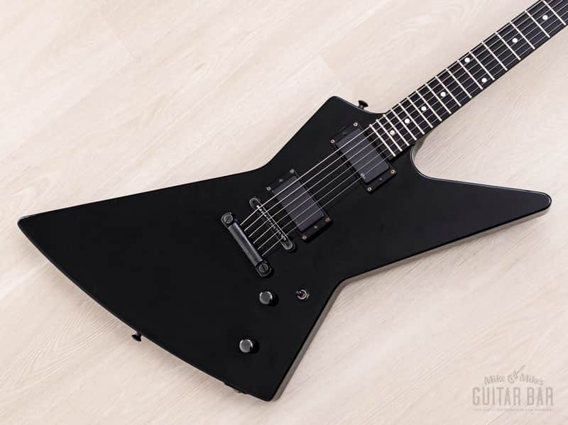 1992 ESP Custom MX250 Explorer Black 100 Original W EMG 81 Reverb