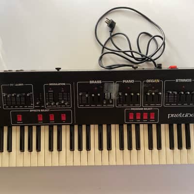 Sequential Prelude 49-Key 49-Voice Polyphonic Synthesizer 1982 - Black image 1