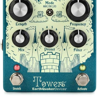 EarthQuaker Devices Towers Soundscape Generator Pedal image 1