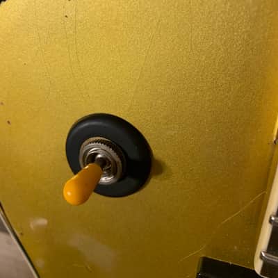 Gibson Epiphone ES 175 Premium Relic Hollow Body Jazz Box Gibson Gold Top Gold Nitro Repaint image 9