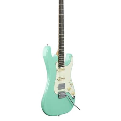 Schecter Nick Johnston Traditional HSS Electric Guitar Atomic Green image 8