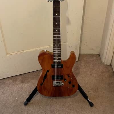 Warmoth Thin line T shape with P90's and Piezo early 2010's - Natural image 1