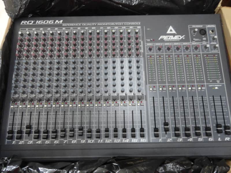 Peavey  RQ 1606M MONITOR MIXER  With Paperwork image 1
