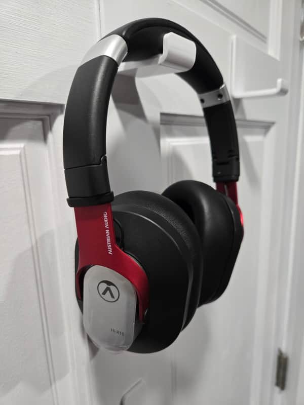 Austrian Audio Hi-X15 Professional Headphones 2021 - Present - Black / Silver / Red image 1
