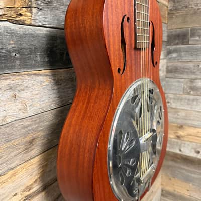 Gretsch G9200 Boxcar Round-Neck Resonator Guitar 2010s - Natural image 4