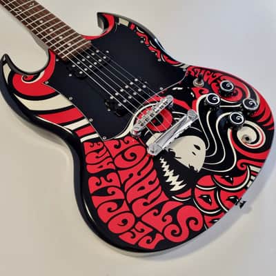 Epiphone Emily the Strange G-310 2005 Ebony with Emily the Strange Graphic image 5