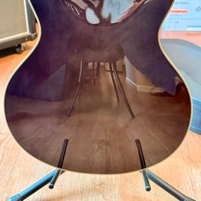 D’Angelico Excel DC – Charcoal Burst – Semi-Hollow – w/ Hard Case + Tags – Excellent image 5