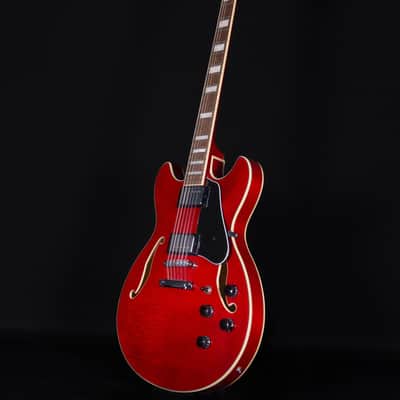 Ibanez AS7312 12-String Electric, Transparent Cherry Red image 6