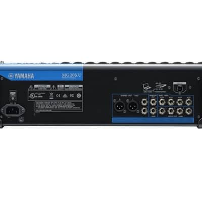Yamaha Mg20 Xu Mixer Usb 20 Canali Con Effetti Alimentazione Phantom image 2