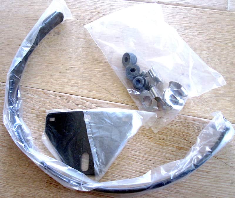 10" GPI Gauger Percussion RIMS Alloy Pro Series Suspension Mount, Black - NOS image 1
