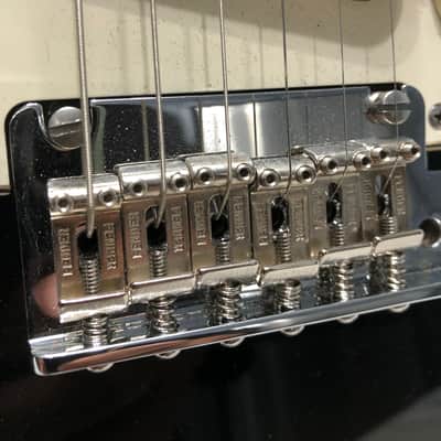 1987 USA Fender Stratocaster Standard Black image 4