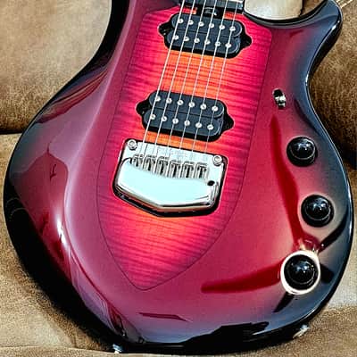 Ernie Ball Music Man (1 of only 3) John Petrucci Signature Majesty 6 2024 - Cherry Glow 🍒 Lava Flow image 4