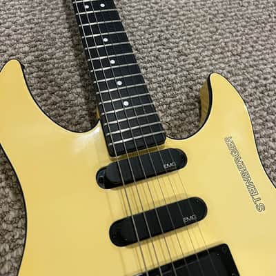 STEINBERGER GM4T - NEWBURGH ERA - JEFF BABICZ // TRANS TREM - WHITE image 3