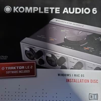 Native Instruments Komplete Audio 6 USB Audio Interface - Black/Silver - Licenses and Extras Included image 8