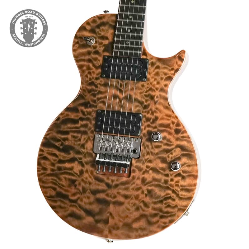 Carvin CS6 California Carve Top Tiger Eye Quilted image 1