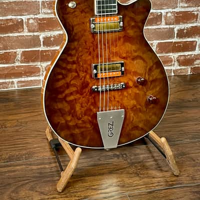 Grez Mendocino Custom 2021 Dark Burst Quilt Top, Binding & Novak Gold-Foils NEW (Authorized Dealer) image 4