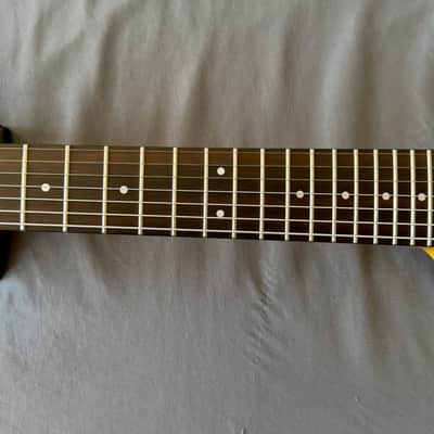 Kiesel Ultra V7 7-String Special Edition #001 McLaren Yellow – Factory Documented - Modern Flying V style image 8