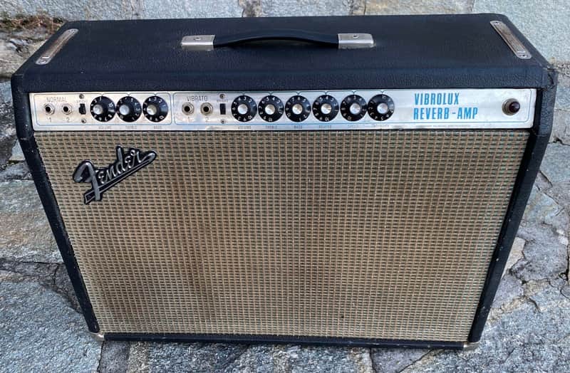 Fender Vibrolux Reverb 1970 - Silver Face - Super Sound! image 1