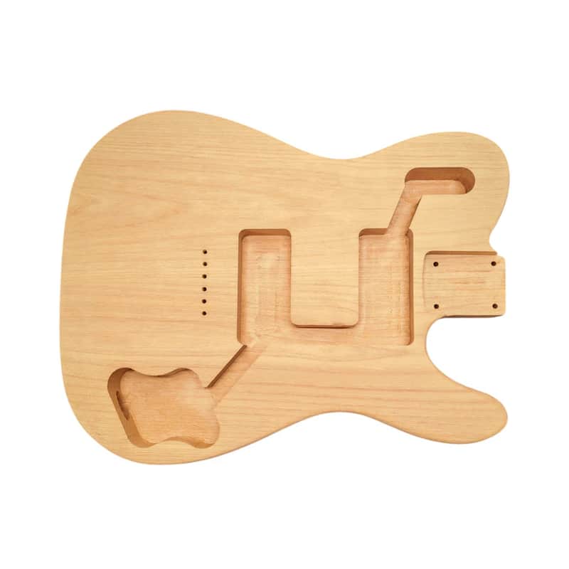 T-Style deluxe 2 piece Alder Body full thickness image 1