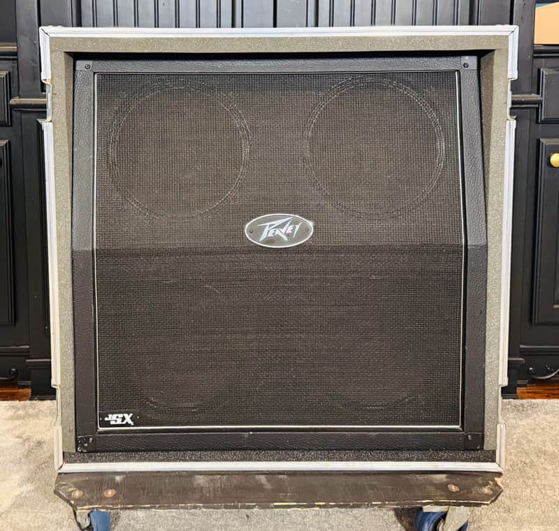 Peavey JSX 412 SLANT 2006 - Black on black With Flight Case image 1