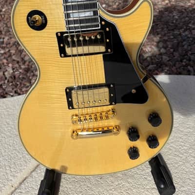 Epiphone Les Paul Custom 100th Anniversary Outfit 2015 - 2019 - Natural image 3