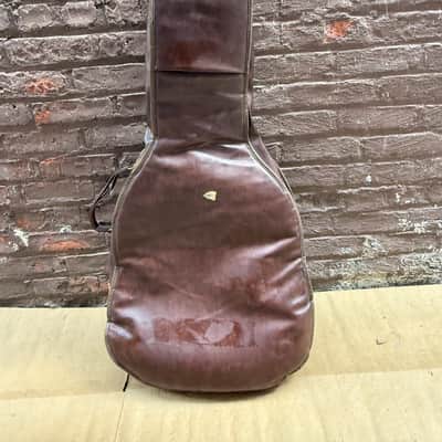 Vintage Simg Brown Acoustic Guitar Gig Bag Soft Case – For Parts/Repair image 1