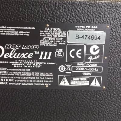 FENDER Hot Rod Deluxe III Modified Celestion V30 Combo Valvolare per Chitarra Bild 2