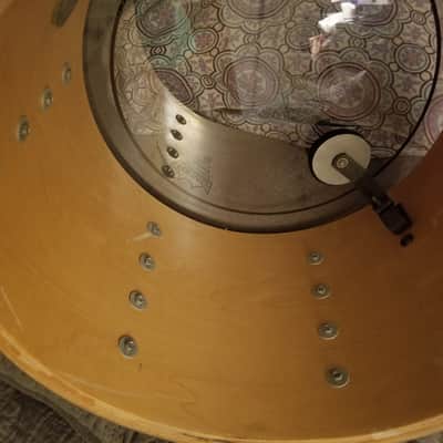 Ludwig 9x13 Six Ply tom Late 70s-early 80s - Thermogloss Natural Maple image 10