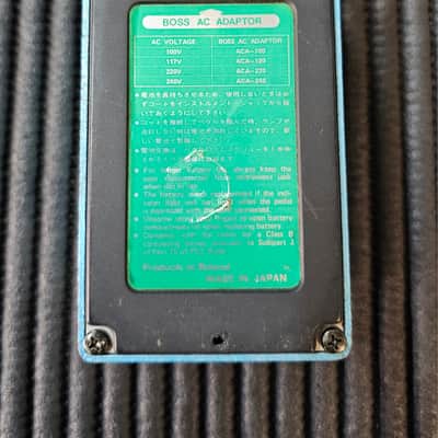 Boss CE-3 Chorus (Green Label) 1988 - 1992 - Blue image 4