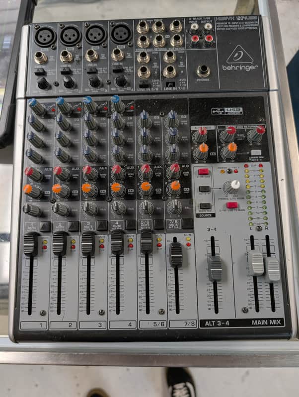 Behringer 1204USB 12-Input 2-Bus Mixer XENYX EQ 2016 - Present - Standard image 1