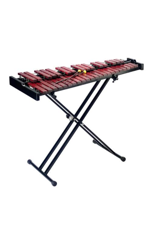 Stagg Professional 37-Key Desktop Xylophone Set with Padouk Bars and Carrying Case image 1