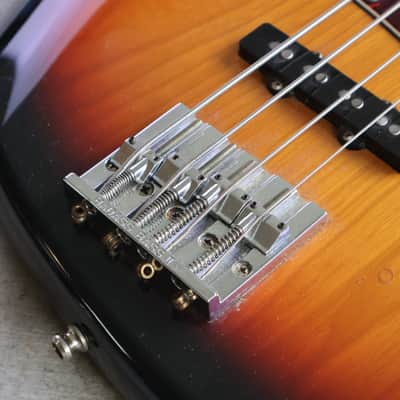1982 Fender Japan JV "Export Series" '62 Jazz Bass Reissue (Sunburst) image 4