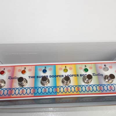 Rudley-THE SUPER DOOPER LOOPER BOX - 6 Channel Passive Looper Switcher Box - Fixed Order - S/N 5. image 11