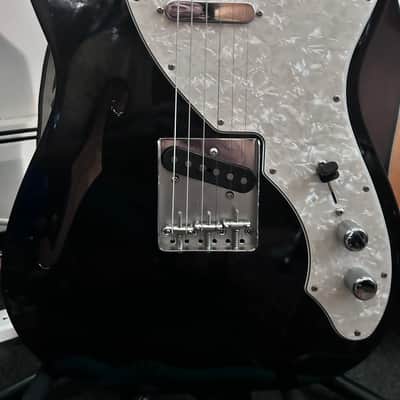 Fender Vintera II '60s Telecaster Thinline with Maple Fretboard 2023 - 2026 - Black image 1