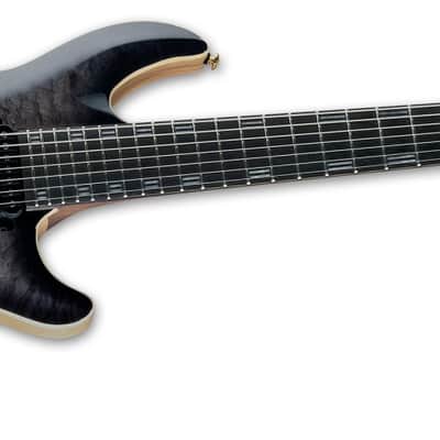 ESP LTD JR-7 Javier Reyes 7-String Electric Guitar Quilted Maple Faded Blue Sunburst + ESP Hard Case Brand New JR7 image 3