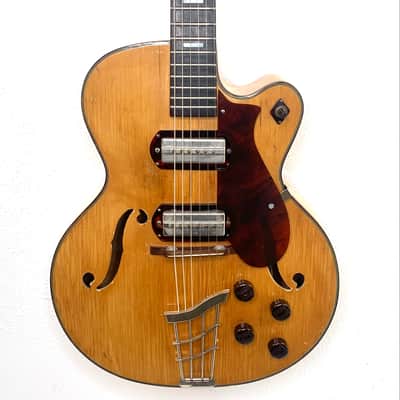 Harmony H-62 Archtop 1950's - Blonde image 1