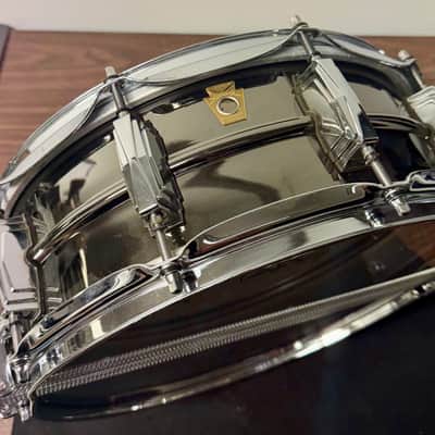 Ludwig Black Beauty 5x14 Super Sensitive Snare Drum - Black Nickel over Brass image 1