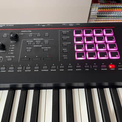 Roland FANTOM-08 88-Key Workstation Keyboard 2022 - Present - Black image 5